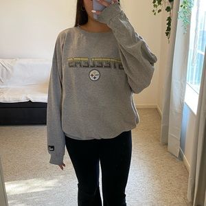 Vintage Puma Pittsburgh Steelers Crewneck